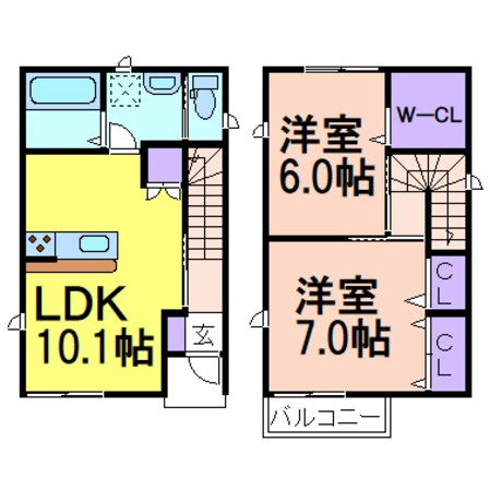 フェリシテの物件間取画像